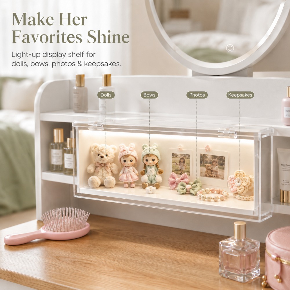Идеальный подарок для неё: кру – обзор и цена Beauty Makeup Vanity Set